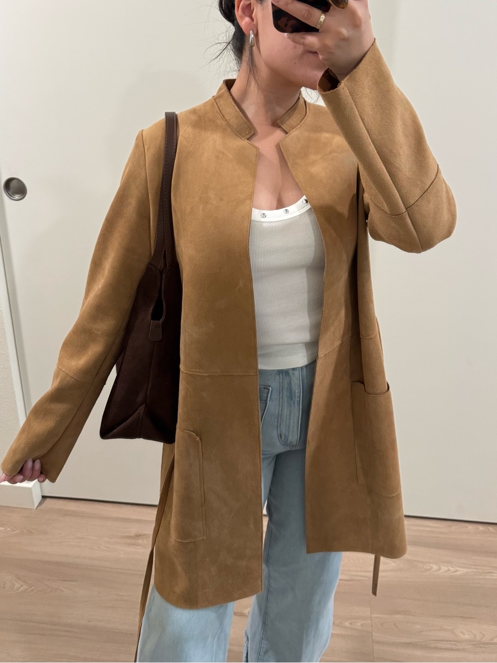 H&M Faux Suede Jacket